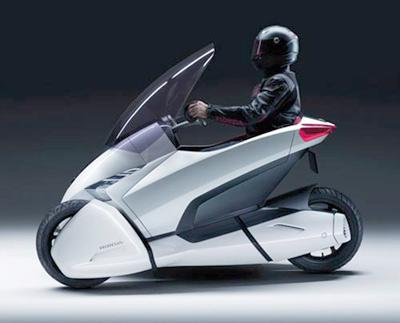 Honda 3R-C本田概念三轮电动车 未来零排放