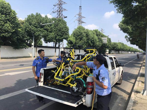 发现一辆，清理一辆！共享电动车被清出无锡！